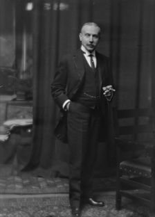 St. Goar, Mr., portrait photograph, ca. 1912. Creator: Arnold Genthe
