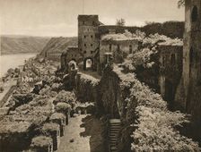 St. Goar. Rheinfels ruins 1931. Artist: Kurt Hielscher