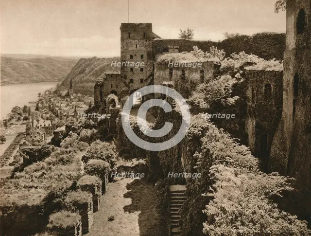 'St. Goar. Rheinfels ruins', 1931. Artist: Kurt Hielscher.