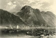 St. Goarhausen c1872. Creator: Samuel Bradshaw