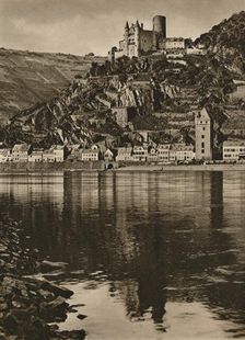 St. Goarshausen. Burg Katz 1931. Artist: Kurt Hielscher