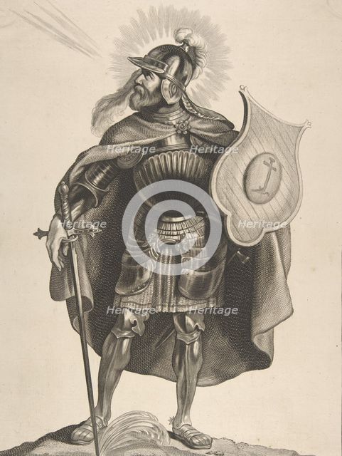 St. Gangulphus, 1650. Creator: Cornelis de Visscher.