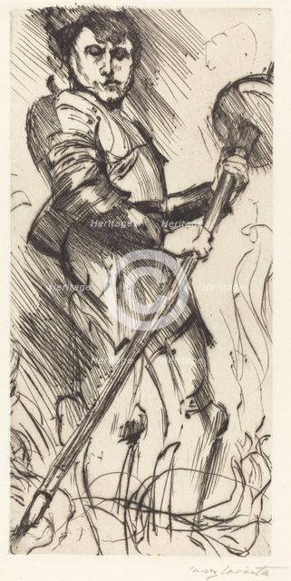 St. Georg (Saint George), 1916. Creator: Lovis Corinth.