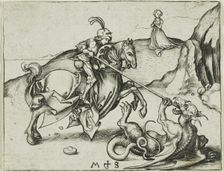 St. George, n.d. Creator: Martin Schongauer
