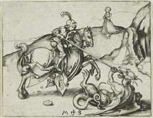 St. George, n.d. Creator: Martin Schongauer