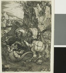 St. George on Horseback, Killing the Dragon, n.d. Creator: Allaert Claesz