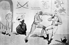 St George and the Dragon and Mademoiselle Riposting 1789