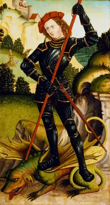 St George and the Dragon c1500
