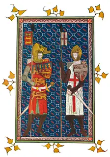 St. George and Plantagenet Earl of Lancaster c1295, (1903)