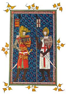 St. George and Plantagenet Earl of Lancaster c1295, (1903)