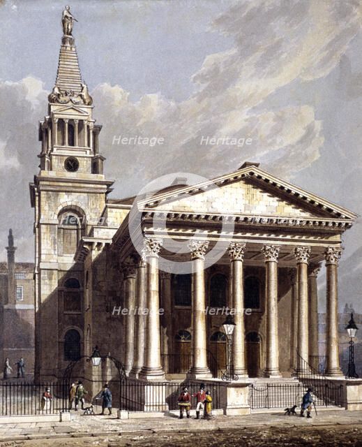 St George, Bloomsbury, Holborn, London, 1811. Artist: George Shepherd