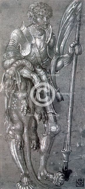 'St George', c1504-1553. Artist: Lucas Cranach the Elder