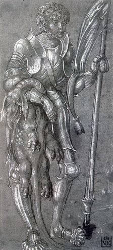 St George c1504-1553. Artist: Lucas Cranach the Elder