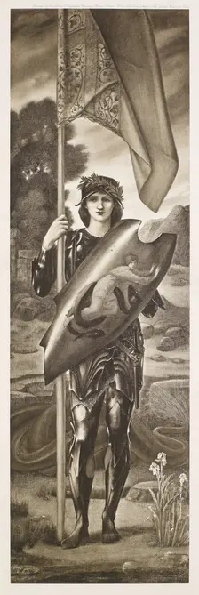 St George, c1860s, (1900). Creator: Unknown