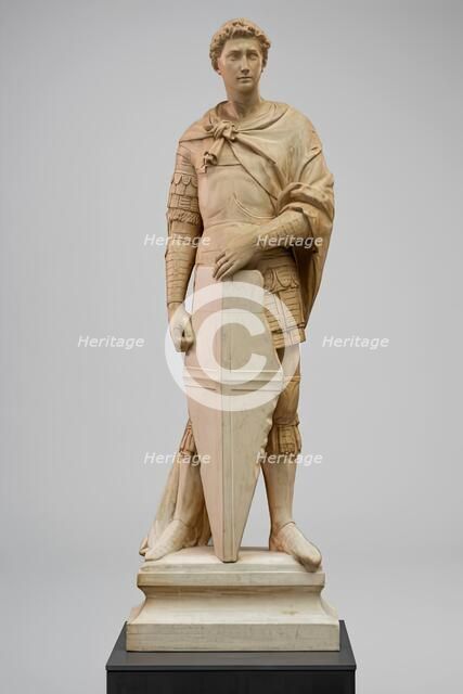 St George - from Orsanmichele, 1416. Creator: Unknown.