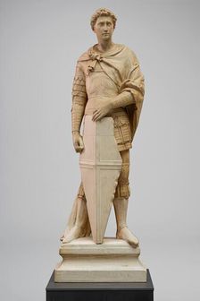 St George - from Orsanmichele, 1416. Creator: Unknown