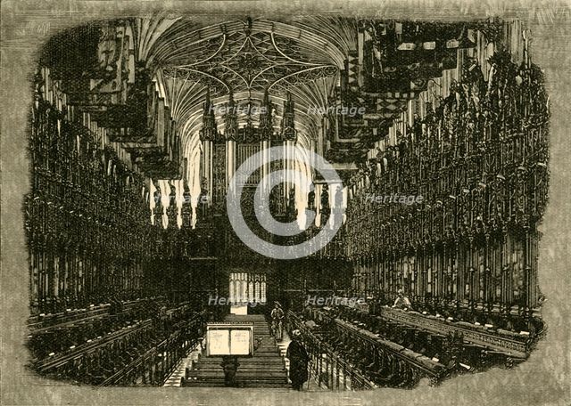 'St. George's Chapel, Windsor', 1898. Creator: Unknown.