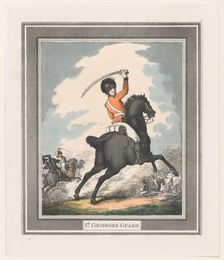 St George's Guard, 1798., 1798. Creator: Thomas Rowlandson
