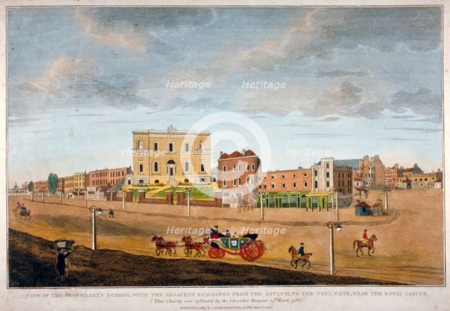 St George's Fields, Southwark, London, 1803. Artist: Anon