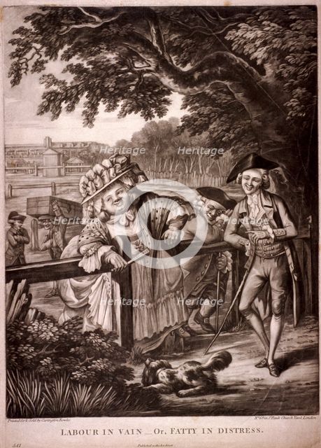 St George's Fields, Southwark, London, c1775. Artist: Anon