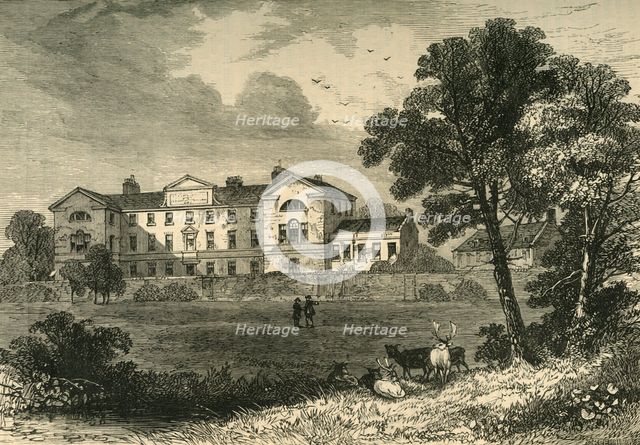 'St. George's Hospital, 1745', (c1876). Creator: Unknown.