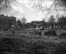 St George's Hospital and the Hyde Park Screen, London, c1955. Creator: Arthur Charles Kirby Ware