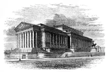 St George's Hall, Liverpool, c1888.Artist: J White