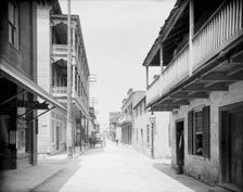 St. George St., St. Augustine, Fla., between 1900 and 1910. Creator: Unknown