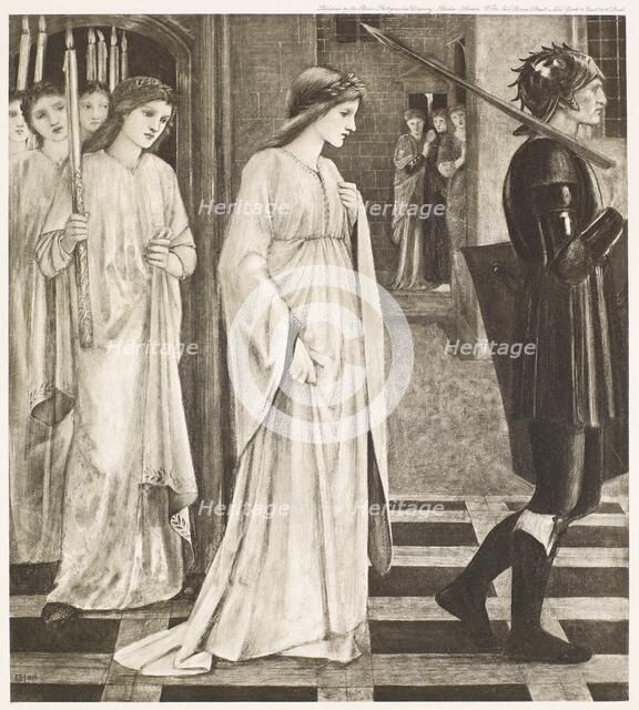 St George Series - The Princess led to the Dragon, c1860s, (1900). Creator: Unknown.