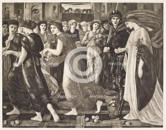 St George Series - The Return of St George and the Princess, c1860s, (1900). Creator: Unknown.