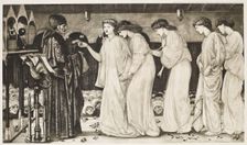 St George Series - Moritura, the Princess Draws the Lot, c1860s, (1900). Creator: Unknown