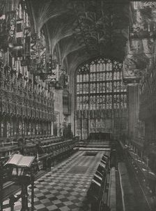 St George's Chapel, Windsor, 1910. Creator: Unknown