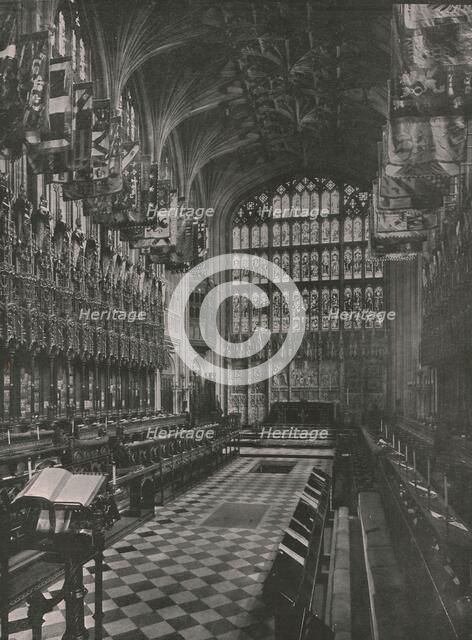 St George's Chapel, Windsor, 1910.  Creator: Unknown.