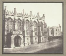 St. George's Chapel, Windsor, c. 1843/47. Creator: William Henry Fox Talbot