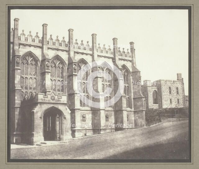 St. George's Chapel, Windsor, c. 1843/47. Creator: William Henry Fox Talbot.