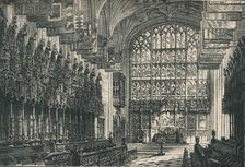 St. George's Chapel: The Choir, Looking East 1895