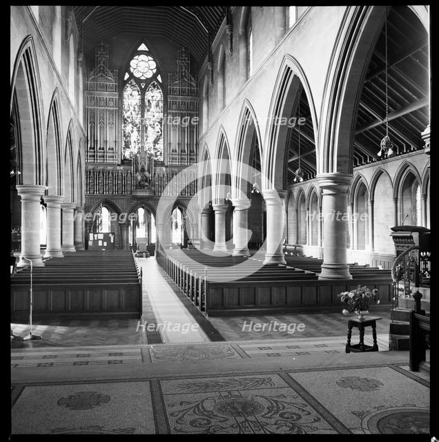 St George's Church, St George's Close, Jesmond, Newcastle upon Tyne, c1955-c1980. Creator: Ursula Clark.
