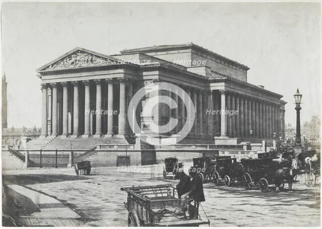 St. George's Hall, Liverpool, 1854. Creator: Thomas Sutton (British, 1819-1875).