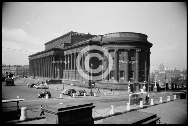 St George's Hall, Liverpool, Merseyside, c1955-c1980. Creator: Ursula Clark.