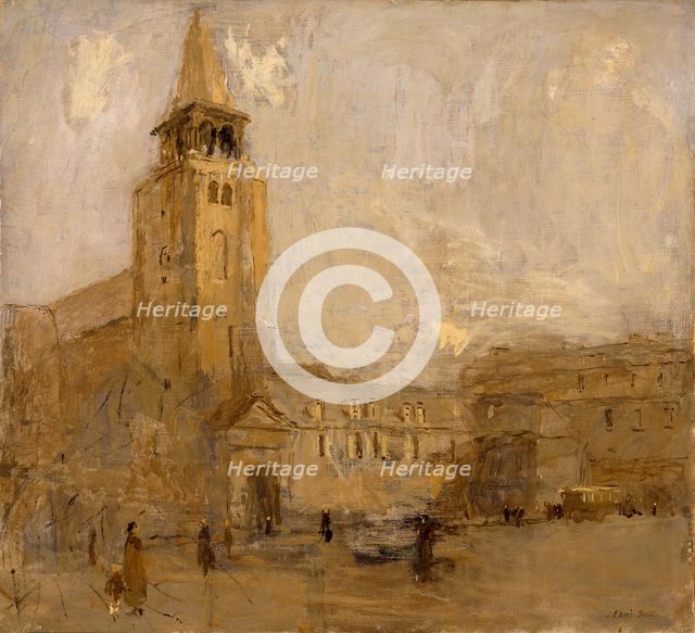 St. Germain des Pres no. II, n.d. Creator: Frank Edwin Scott.