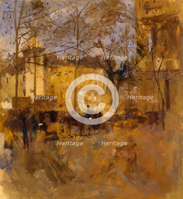St. Germain des Pres no. III, n.d. Creator: Frank Edwin Scott.