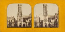 St. germain l'auseerrois, 1860s. Creator: Adolphe Block