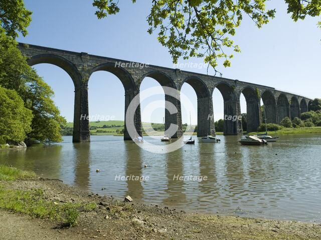 St Germans Viaduct, St Germans, Cornwall, c2007. Artist: Derek Kendall.