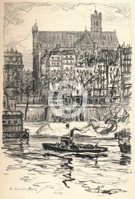 'St Gervais', 1915. Artist: Frank Milton Armington.