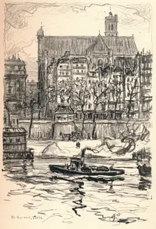 St Gervais 1915. Artist: Frank Milton Armington