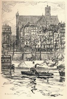 St Gervais 1915. Artist: Frank Milton Armington