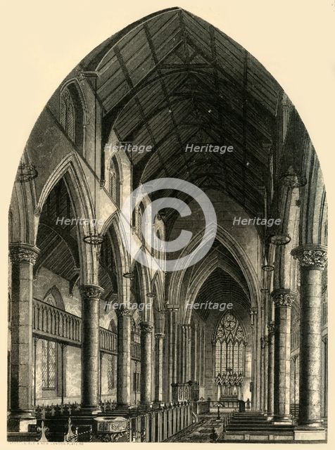 'St. Giles' Church, Camberwell', (c1878). Creator: Unknown.