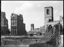 St Giles Cripplegate, Fore Street, City and County of the City of London, GLA, 1941-1945. Creator: Charles William Prickett