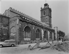 St Giles Cripplegate, Fore Street, City of London, Greater London Authority, 25/06/1964. Creator: John Laing plc