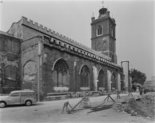St Giles Cripplegate, Fore Street, City of London, Greater London Authority, 25/06/1964. Creator: John Laing plc